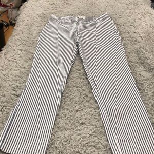 Stripped pants size 6